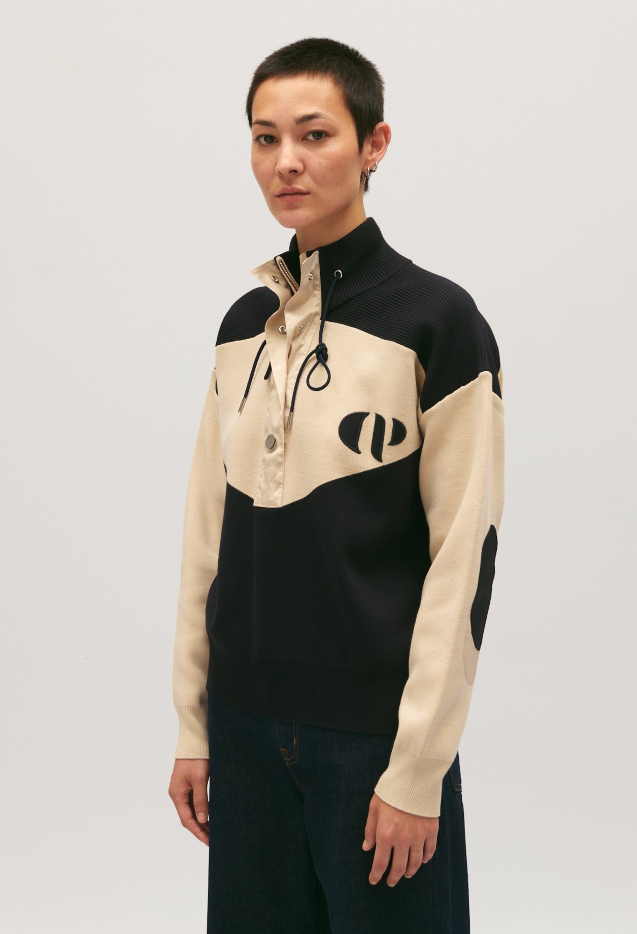 Sweatshirt Minimum col camionneur