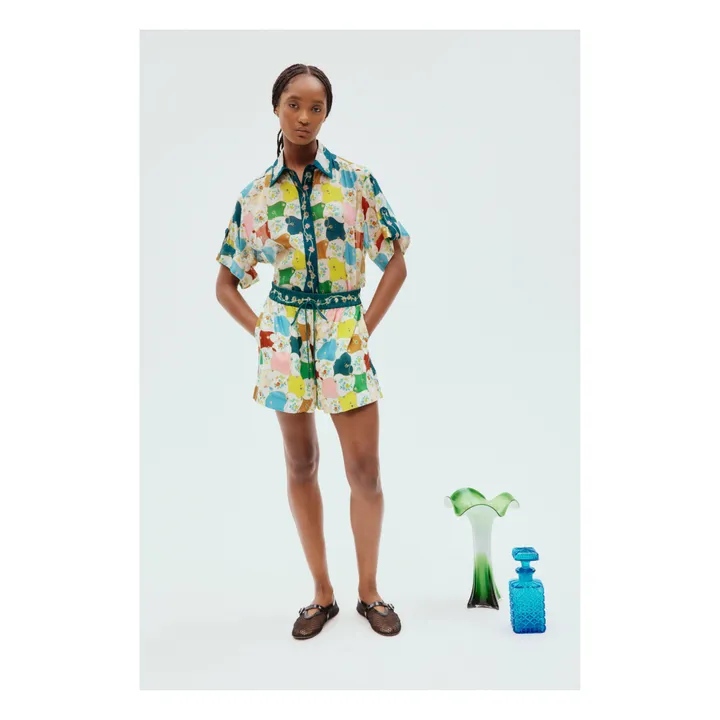 Alémais Short Everly Lin | Bleu
