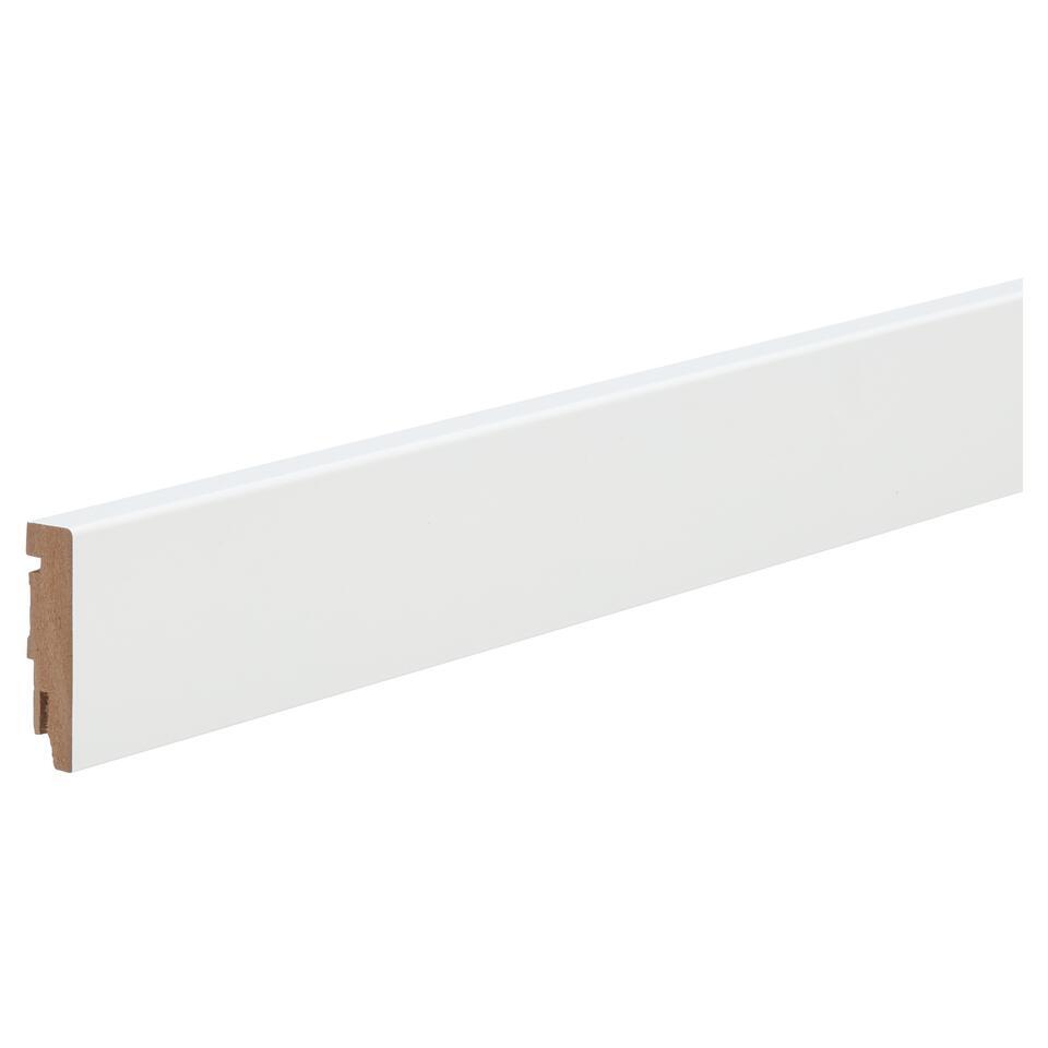 Hoge Plint Wit MDF 7,5 cm