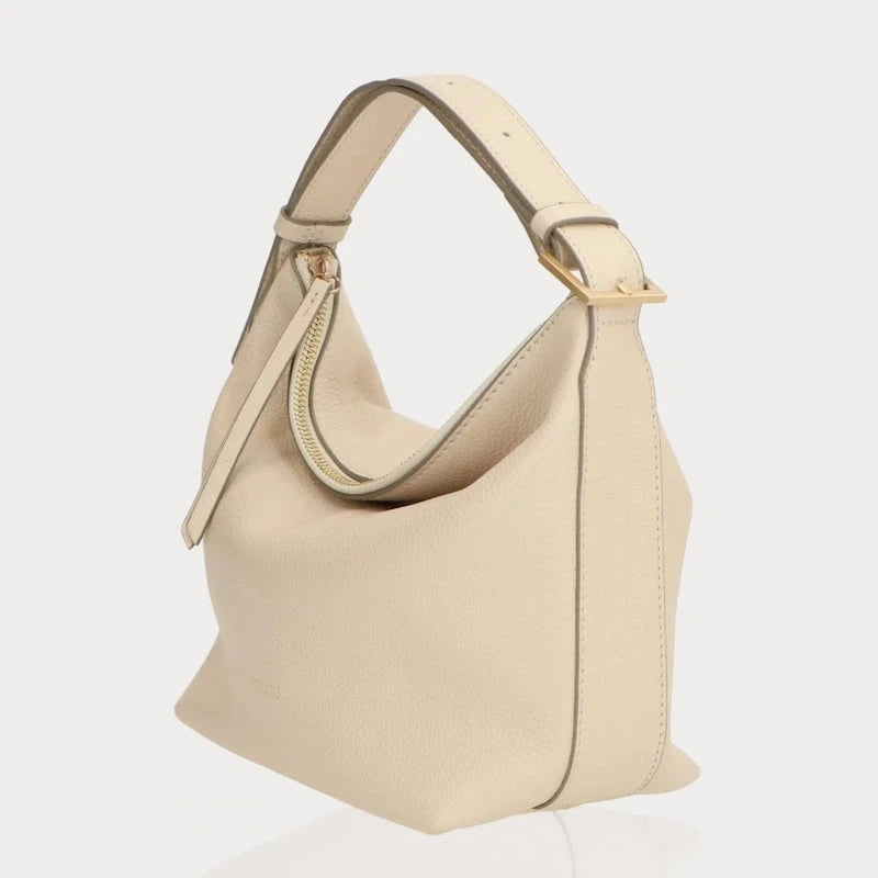 LouLou Essentiels Marie Hobo Schoudertas Beige