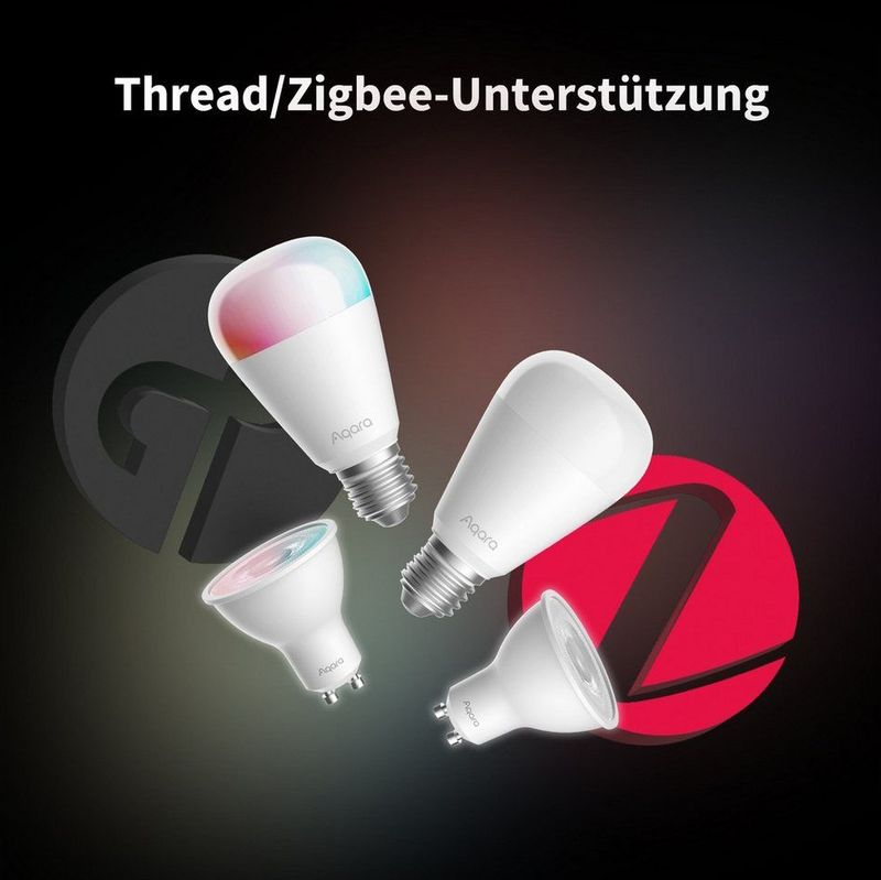 Aqara - LED-Lamp T2 - Wit - 16 Miljoen Kleuren - Zigbee & Thread