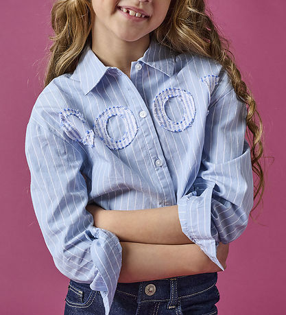Kids Only Hemd - KogEtta - Soft Chambray/White m. Cool