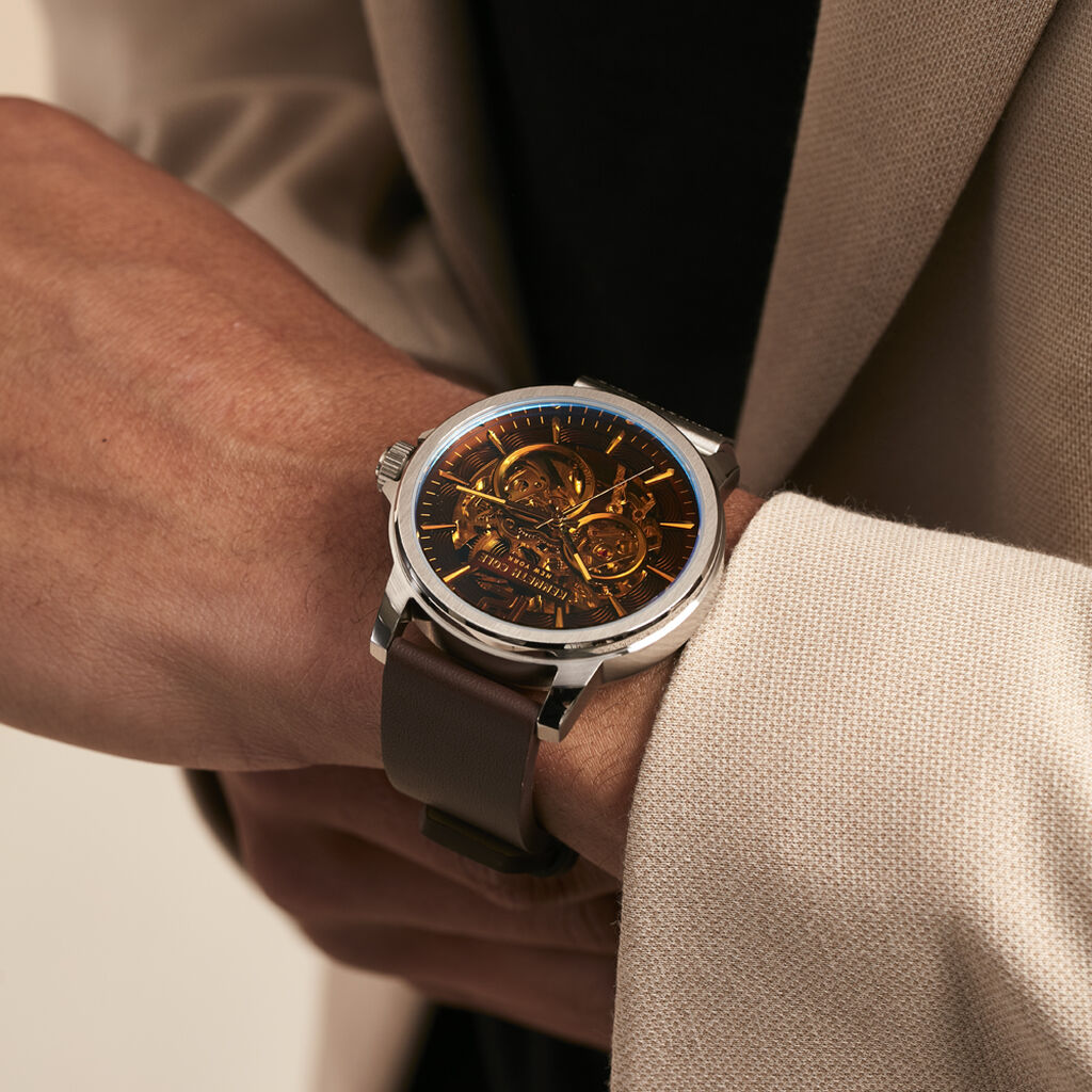 Montre Kenneth Cole Automatic Marron