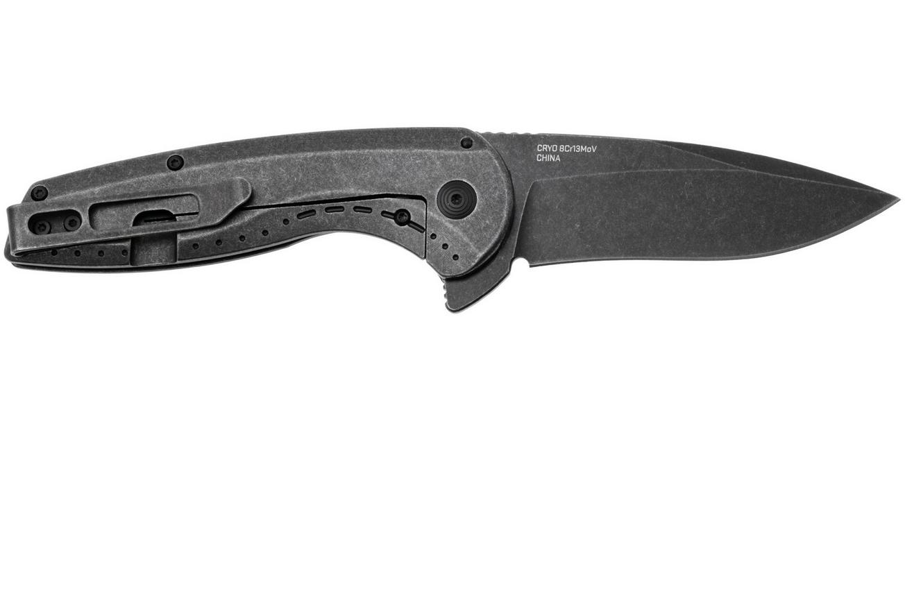 SOG Aegis FLK 2.0 14-41-05-43, Black PVD 8Cr13MoV, Black Stainless Steel zakmes