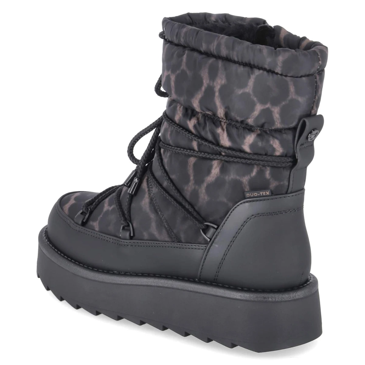 TamarisSnowboots - BLACK/LEOPARD