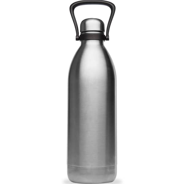 Bouteille isotherme QWETCH INSULATED BOTTLE TITAN 2000 ML BRUSHED STEEL