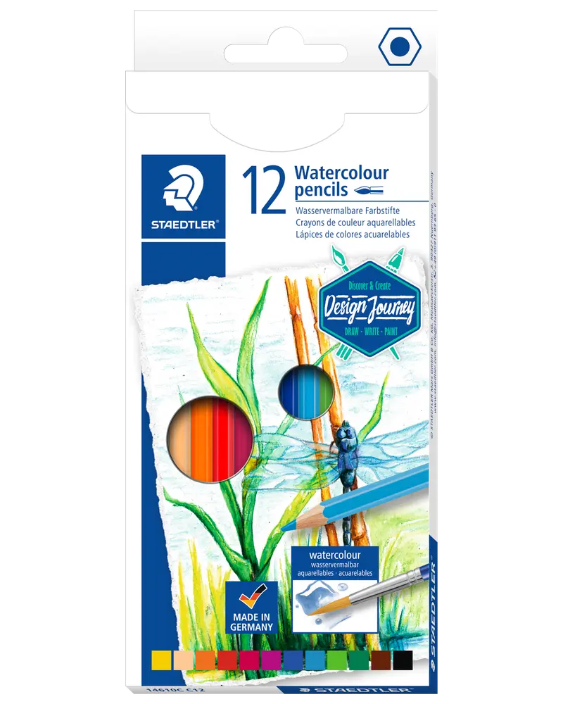 Staedtler Design Journey Akvarelblyant 12-pak
