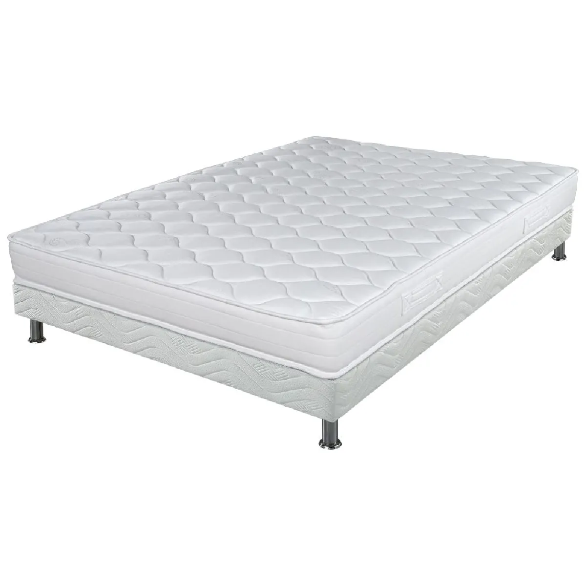 Ebac Montana Matelas + Sommier Tapissier Omega - 140x200 cm