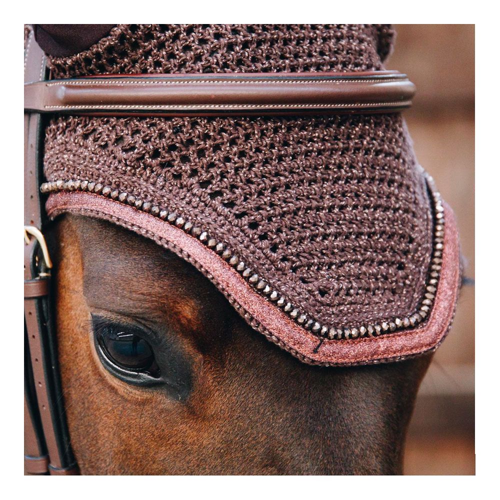 Kentucky WELLINGTON GLITTER - Bonnet anti-mouches brown