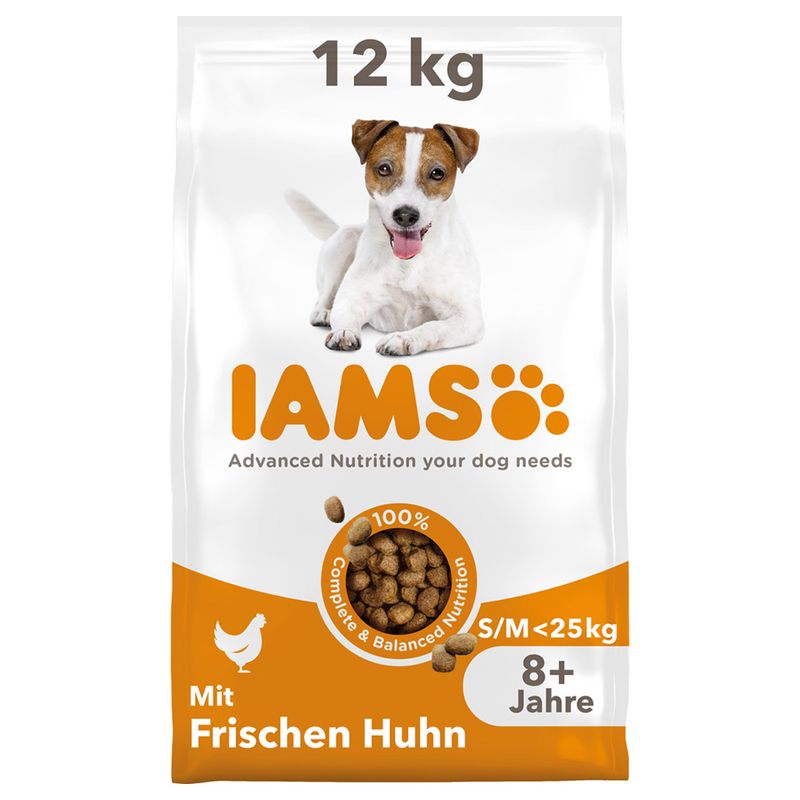 IAMS Advanced Nutrition Senior Small & Medium poulet