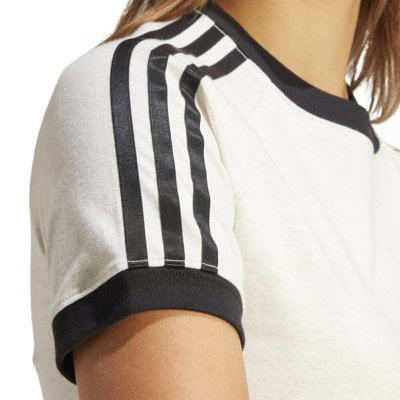 Tee-shirt à manches courtes femme 3 bandes ADIDAS