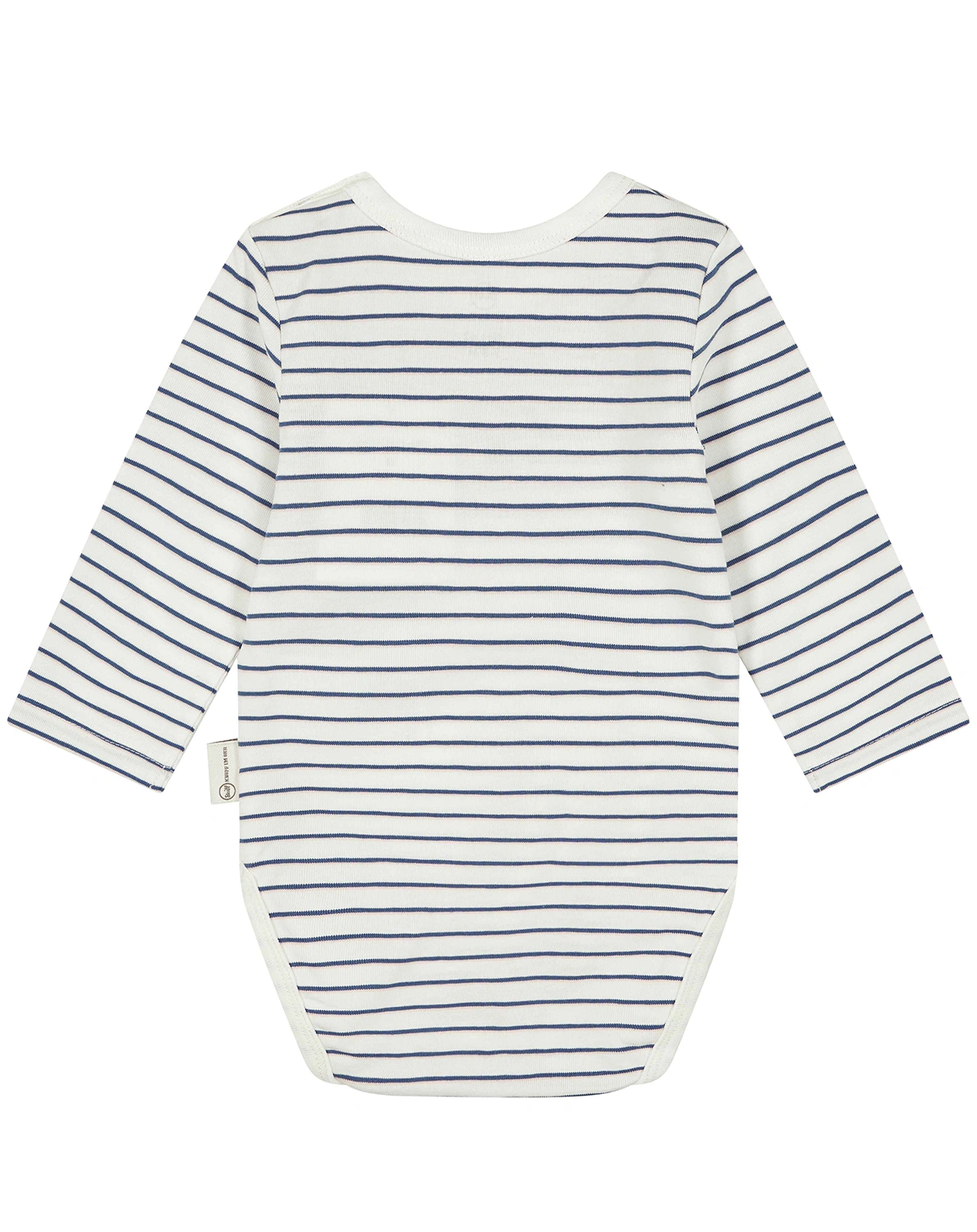 Langarm-Body TEDDY STRIPES in cloud dancer