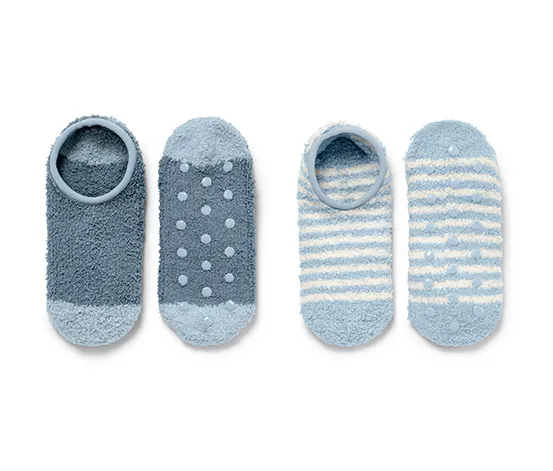 2 Paar Hausschuh-Socken