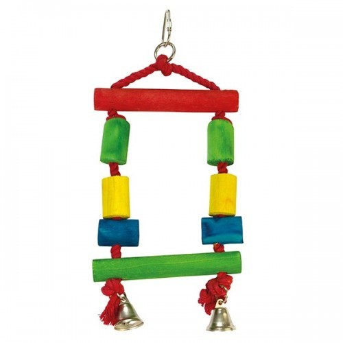 balanço multicolorido