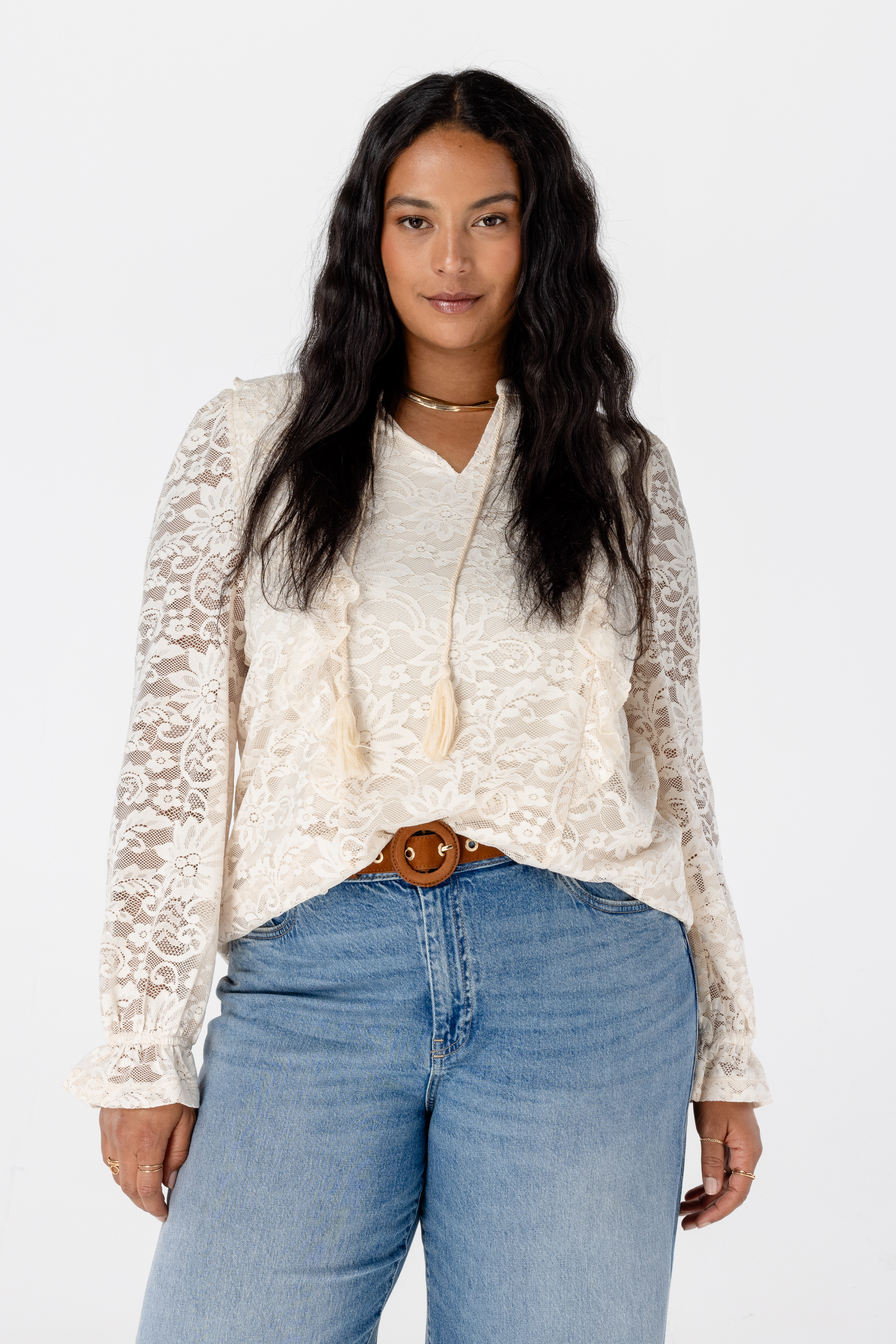 Top met kant Kit