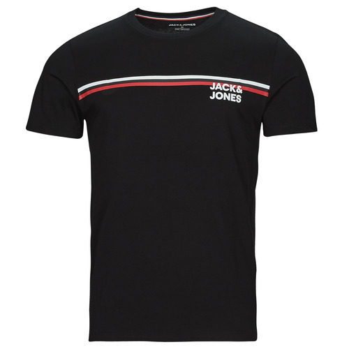 Jack & Jones - JJATLAS TEE SS CREW NECK - Noir