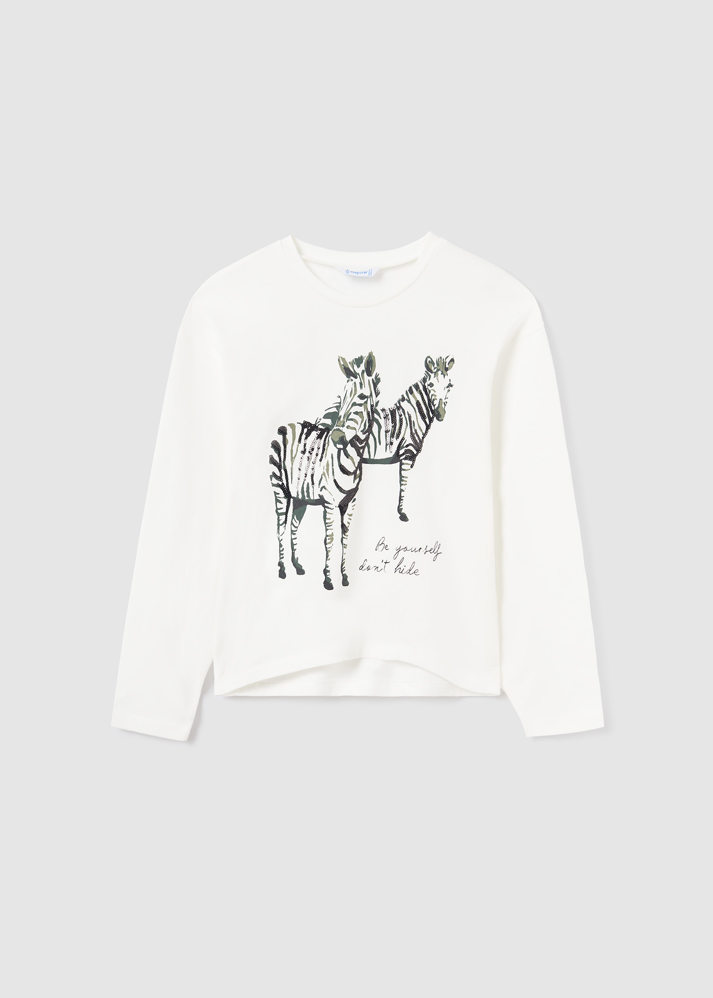 Camiseta estampada Better Cotton para meninas