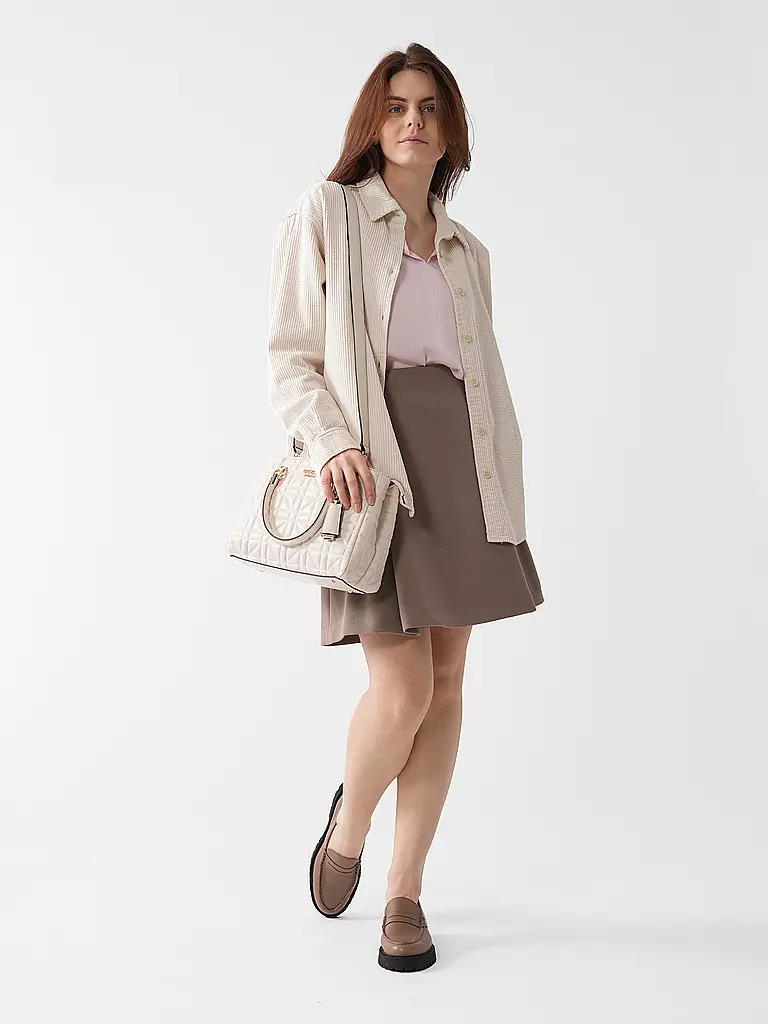 GUESS Tasche - Henkeltasche ASSIA creme