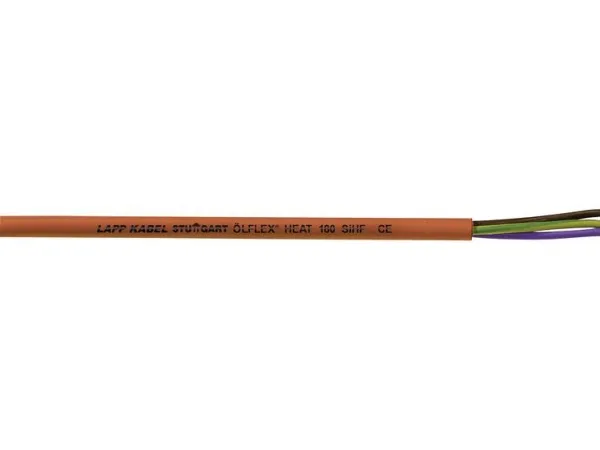 LAPP ÖLFLEX® HEAT 180 SIHF Højtemperaturkabel 5 G 1 mm² Rød, Brun 460103/100 100 m