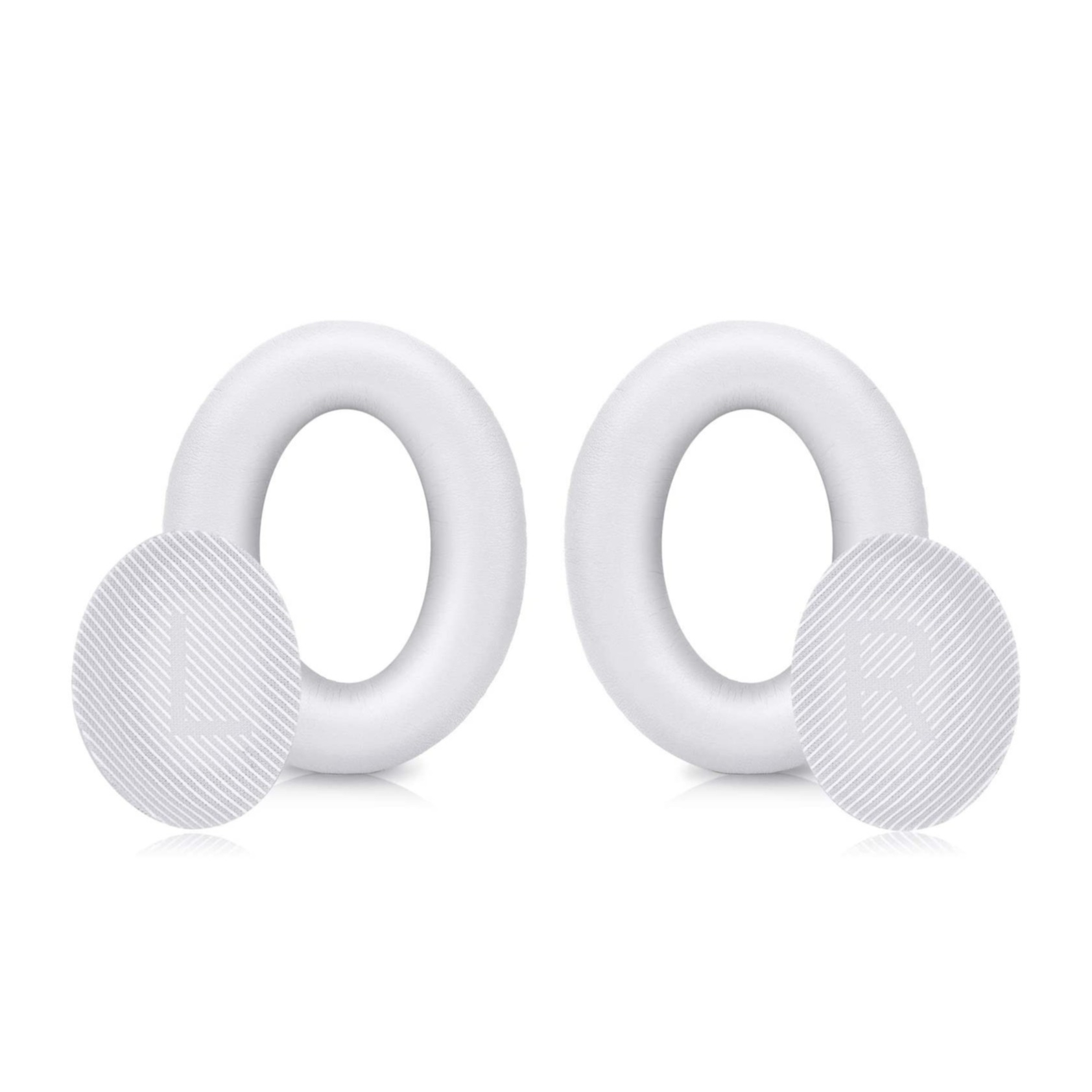 (2er Set) Bose Quietcomfort 2/15/25/35 Ae2 Ae2i Ae2w, Bose SoundTrue Kopfhörer Ersatz Ohr Polster Kissen - Weiss