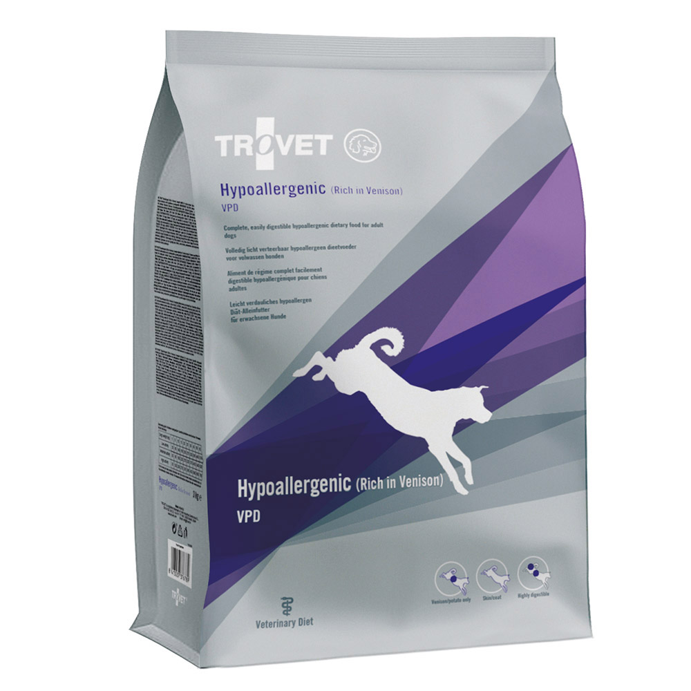 TROVET Hypoallergenic VPD (Venison) Hond