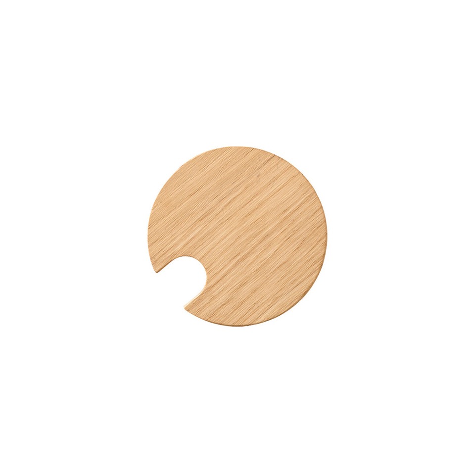 Kodanska - Danish Summer Tumbler Lid with Hole - Natural Oak