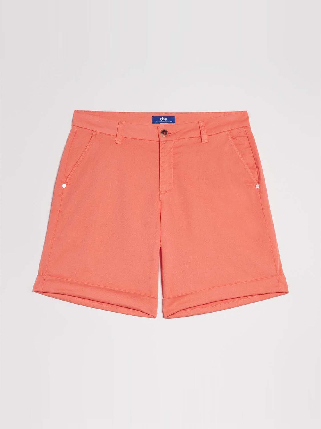 Short Femme Matière Eco Conçue Orange