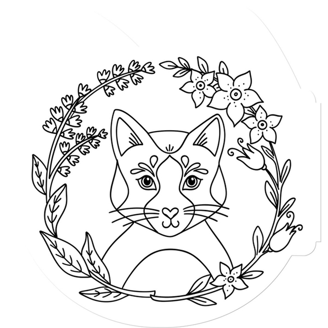 Malbuch - Katzen