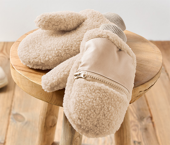 Teddy-Fäustlinge