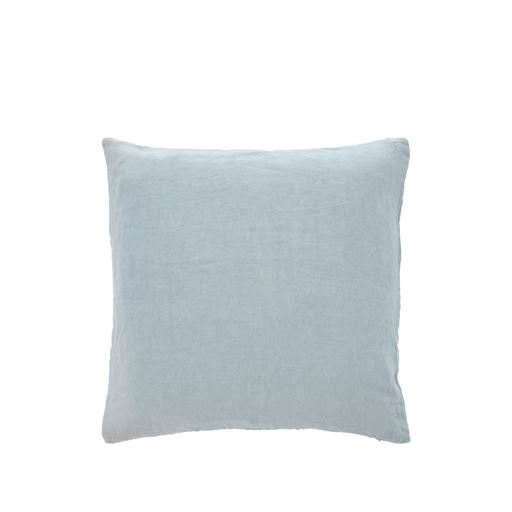 Södahl Linen Pude, Blå, 50x50 cm