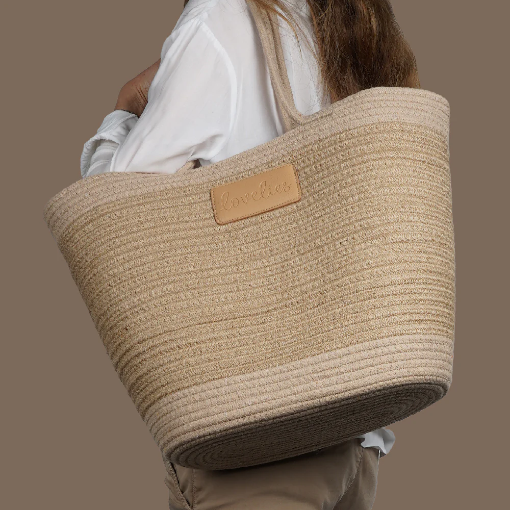 Lovelies Studio  Flamencos shopper, Latte - stor