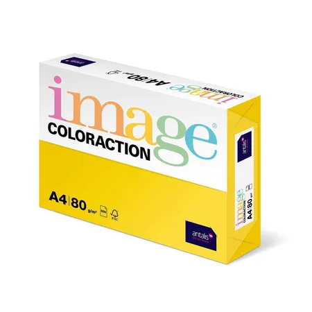 Antalis Kopierpapier, DIN A4, 80 g/qm, Farbe: canary kanariengelb