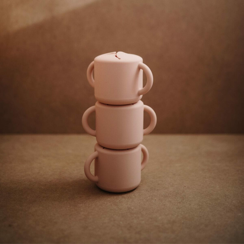 Mushie Snack Cup Blush
