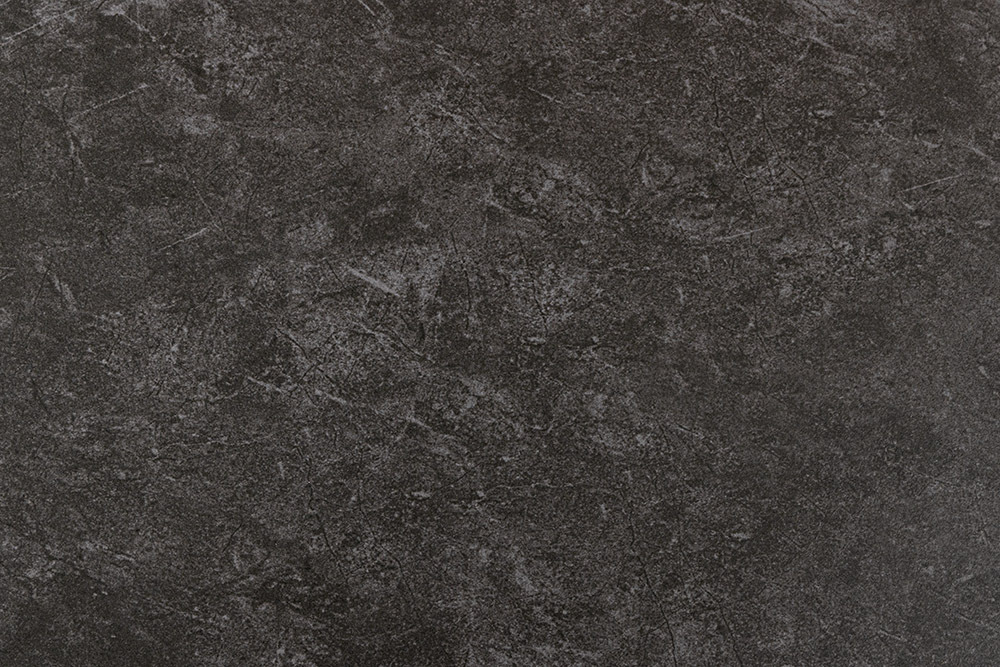 Moderner Couchtisch GALAXIE 100cm anthrazit Keramik schwarz Metall Sterngestell