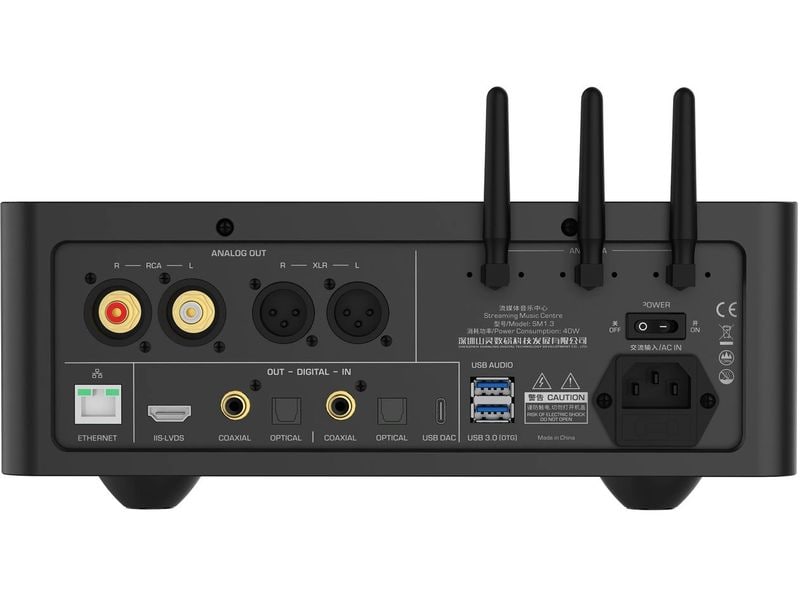 Shanling SM1.3 HiFi-Streamer Schwarz High-Fidelity-Audio-Streamer