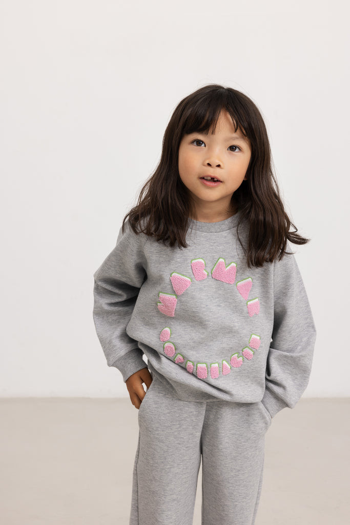 Theos, Bluse - Pink Logo