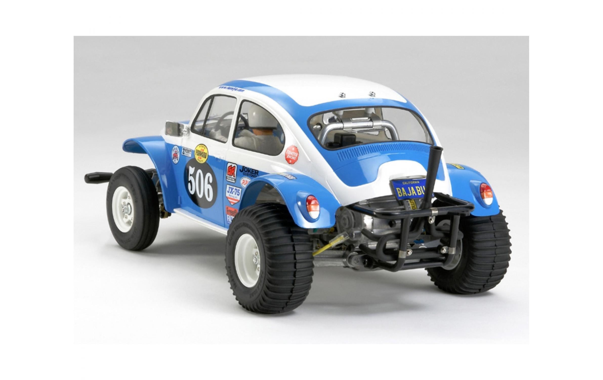 Buggy Sand Scorcher RWD Bausatz mit ESC, 1:10<br>Neuauflage des Tamiya Sand Scorcher Buggys mit VW Käfer Karosserie