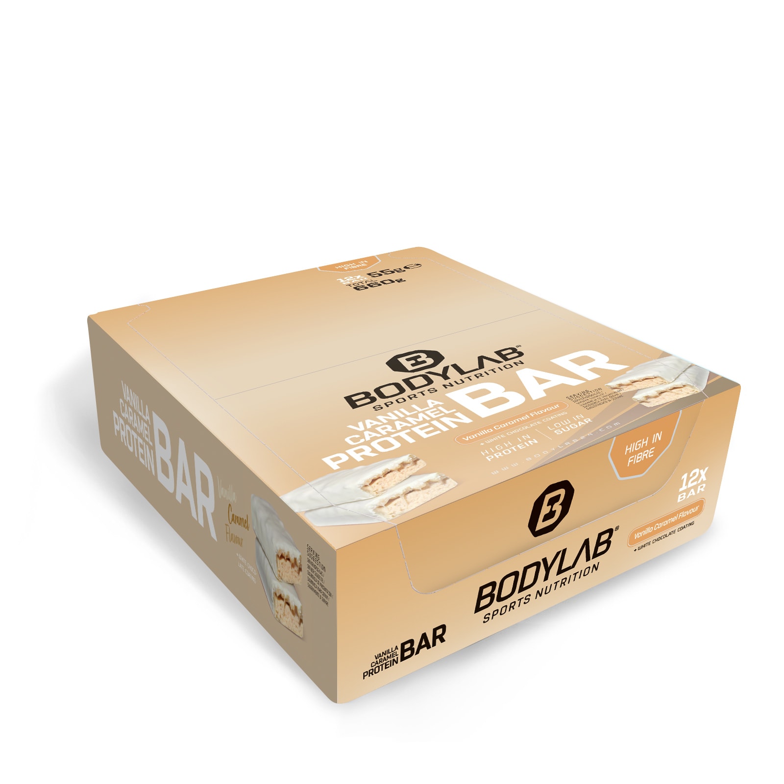 Vanilla Caramel Protein Bar (12x55g)