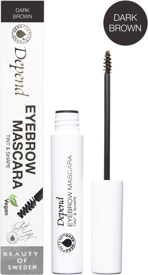 Depend Perfect Eye Eyebrow Mascara Tint & Shape Dark Brown