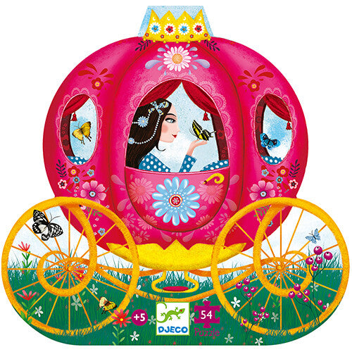 Djeco puzzel de koets van elise (54st)