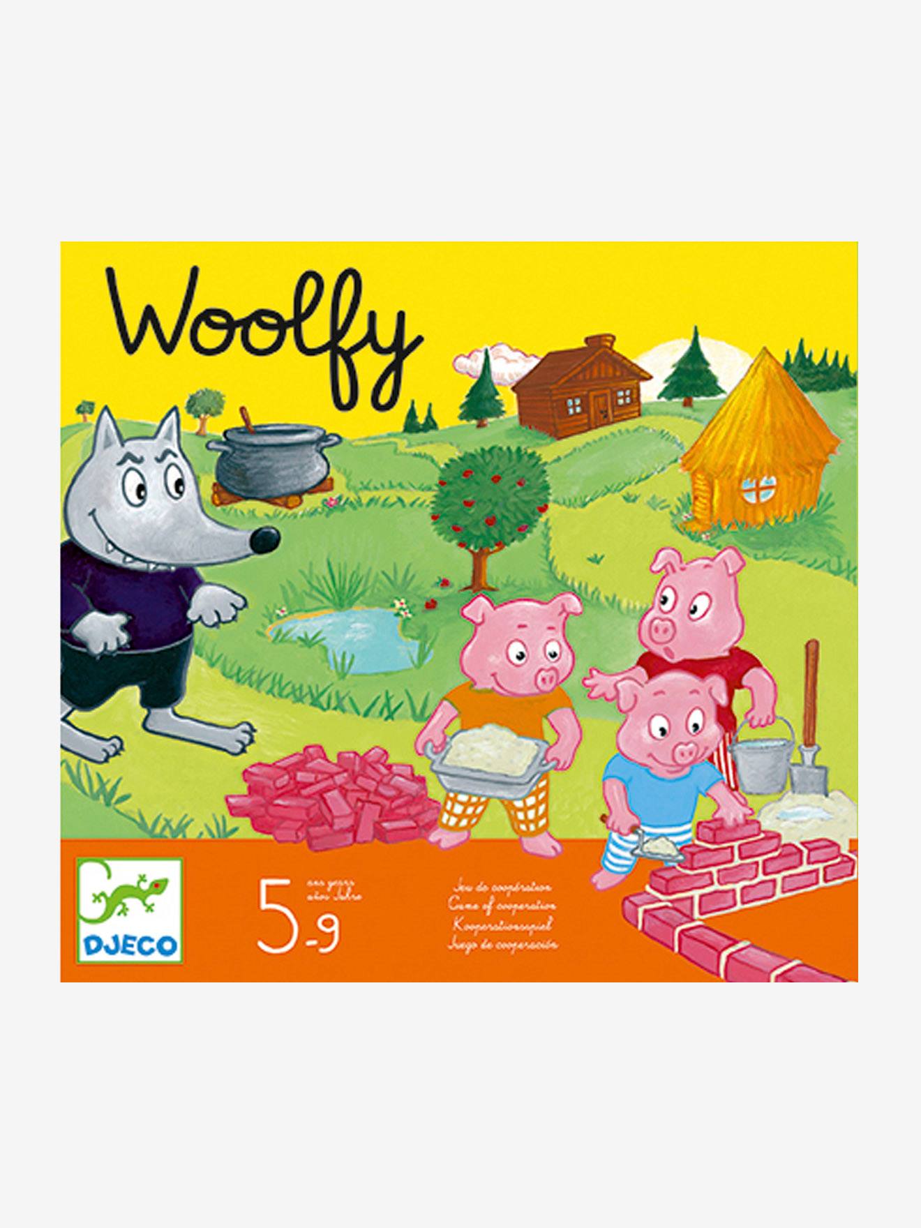 Jogo multicolorido Woolfy DJECO