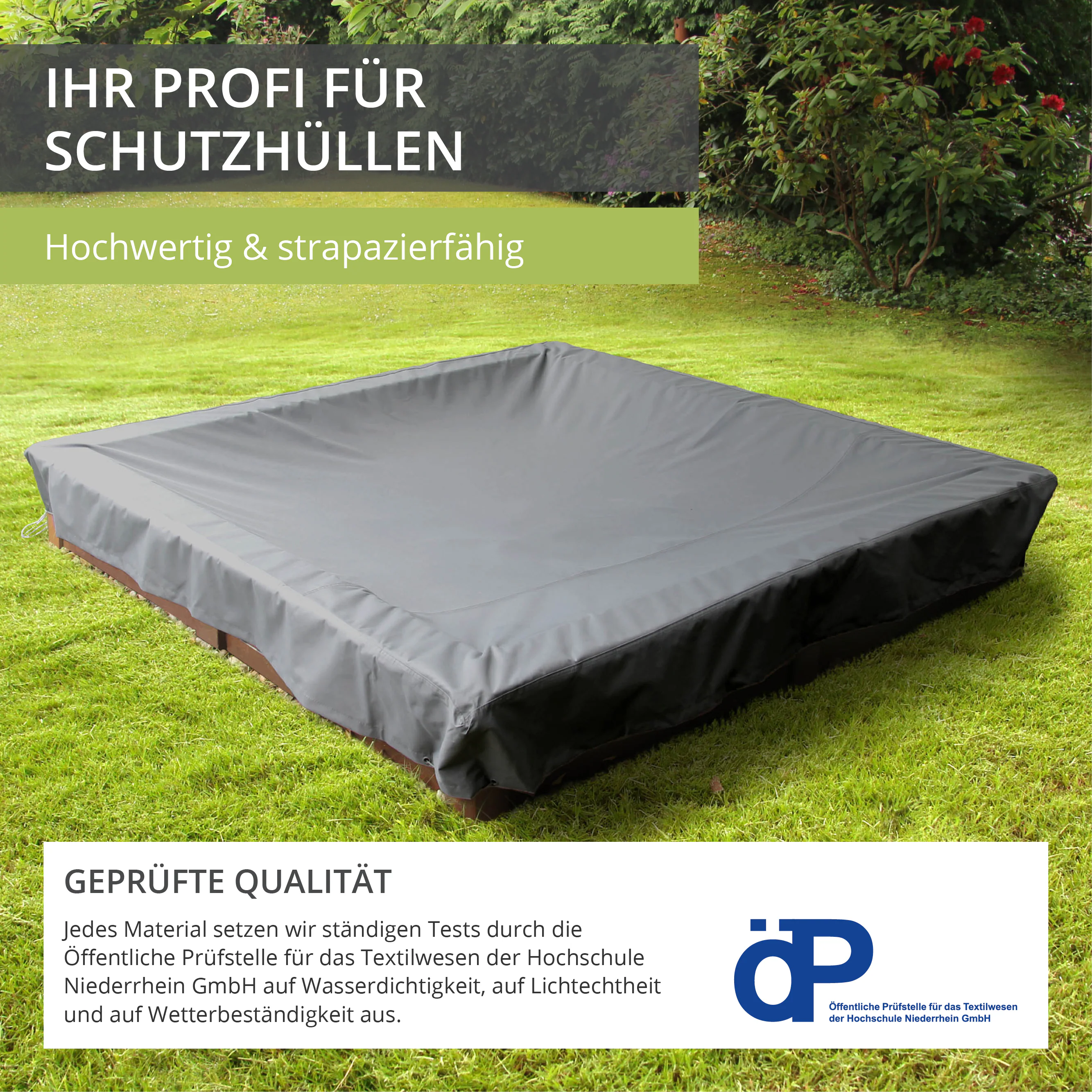 Premium Sandkasten Abdeckung