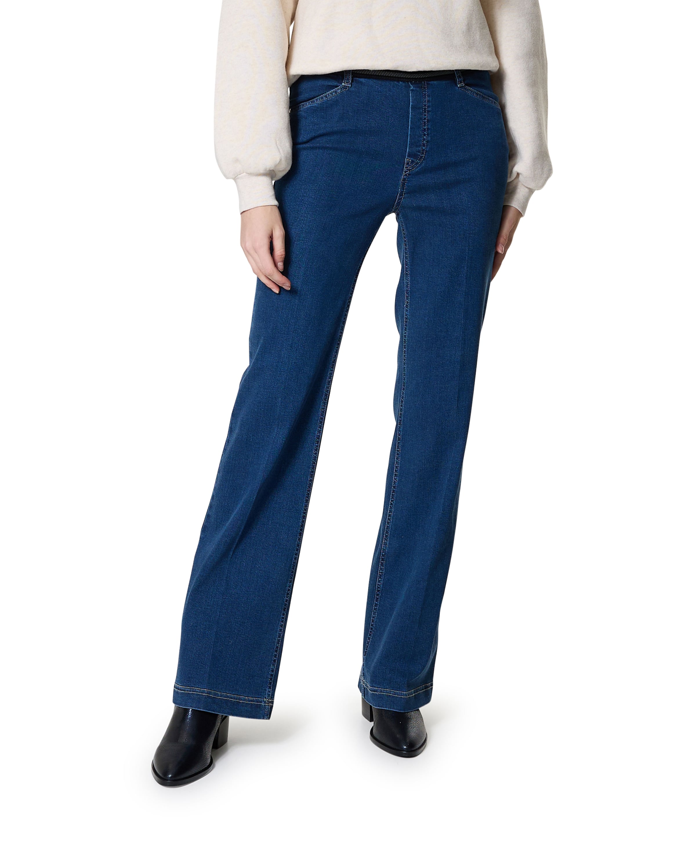 Gardeur Pull On Slim jeans blauw