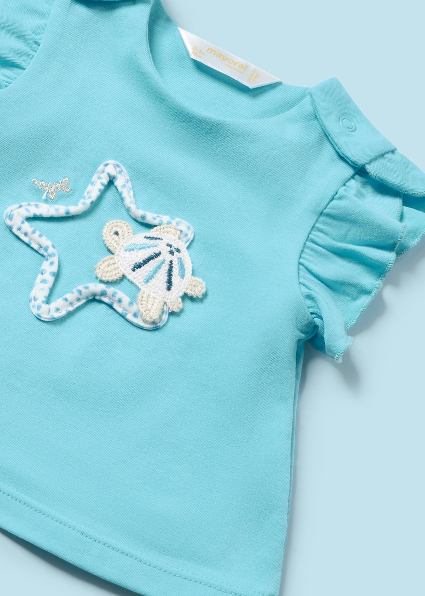 Conjunto de 3 peças Better Cotton Juicy para recém-nascidos