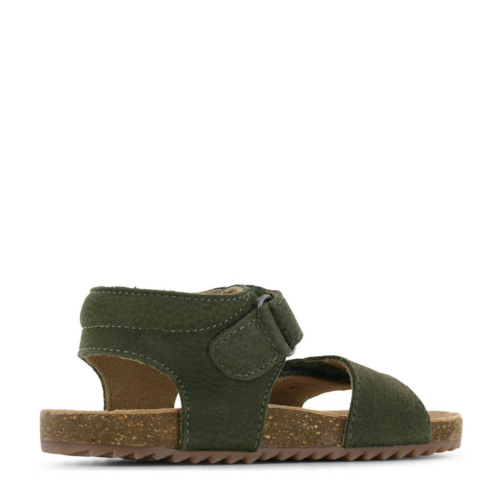 Shoesme suède sandalen groen