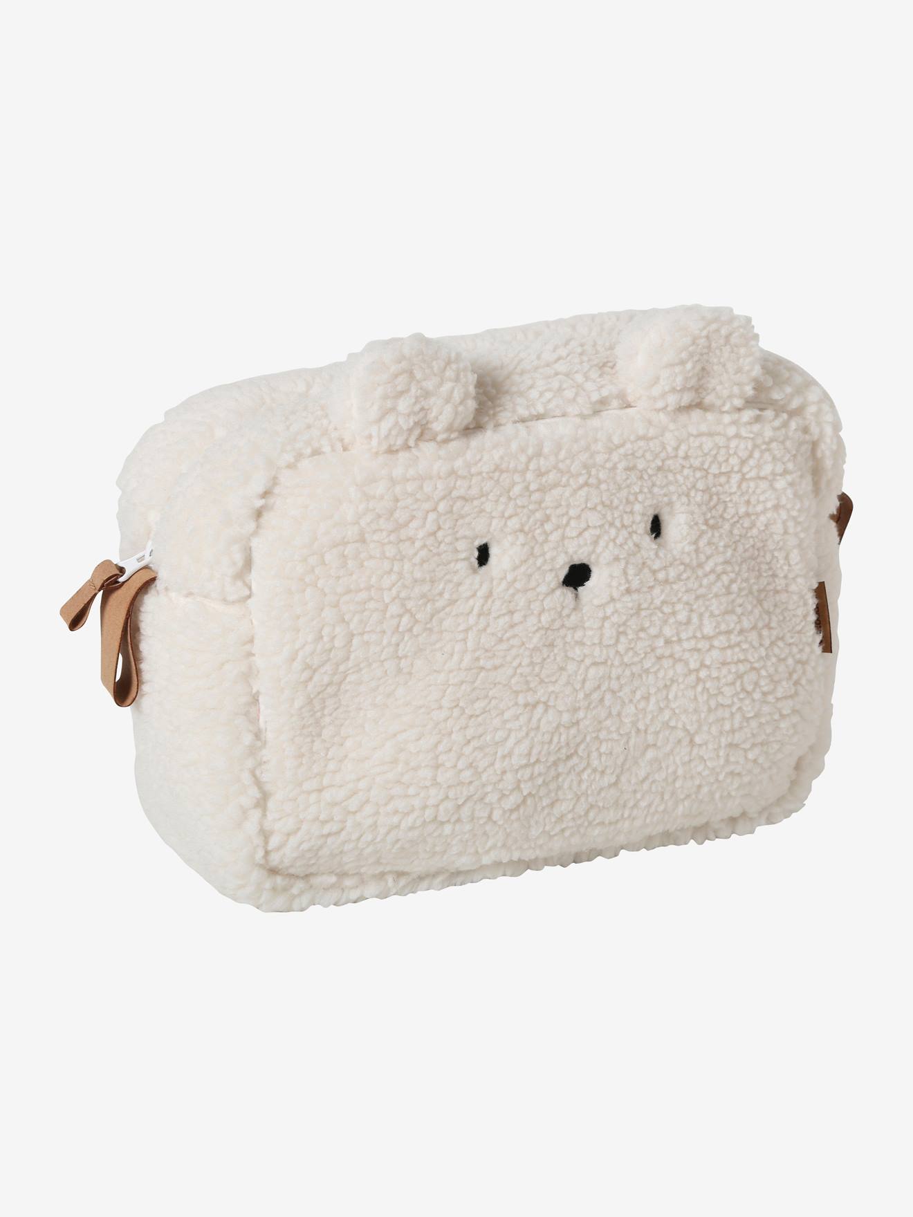 Nécessaire de viagem Sherpa Little Bear Nomad branca clara lisa