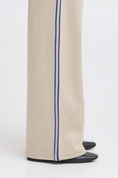Ichi beige dames broek