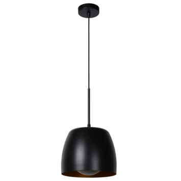 Lucide hanglamp Nolan zwart Ø24 cm