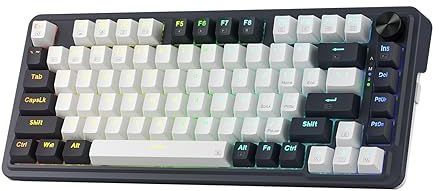 Redragon K673 PRO - RGB Gaming Toetsenbord - Compact Mechanisch - 81 Toetsen - Draadloos