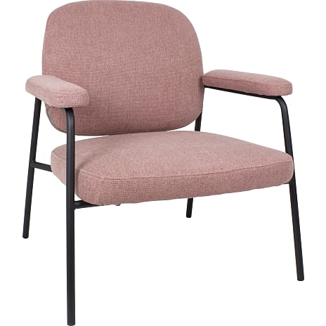 Milton loungestol - rosa